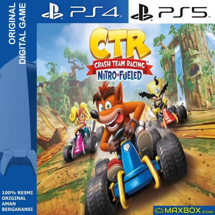 Gambar CTR Crash Team Racing: Nitro Fueled PS4 PS5 Original Game - STANDART, Primary PS4 dari MAXBOX STORE undefined Tokopedia
