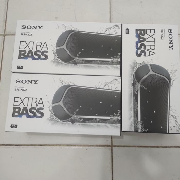 Jual Soni SRS-XB22 Extra Bass Speaker Portable Bluetooth ORI Resmi