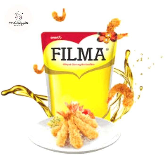 Gambar MINYAK GORENG FILMA 2 LITER MURAH FREE BUBLE WRAP+ BOX KARDUS dari Azriel Babyshopee undefined Tokopedia