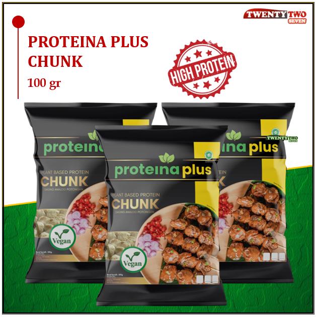 Gambar Proteina Plus Chunk / Vegan / Daging Nabati / Protein Nabati 100 Gram dari twentytwo.seven undefined Tokopedia