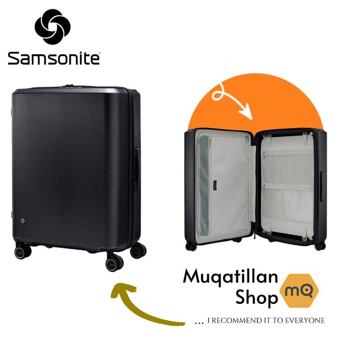 Gambar Samsonite Evoa Koper Hardcase Medium/25inch EXP TSA Double Zipper - Black dari muqatilan shop undefined Tokopedia
