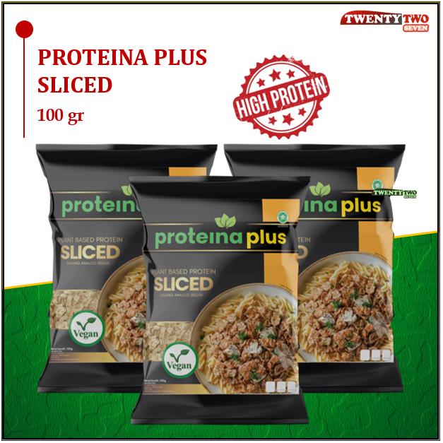 Gambar Proteina Plus Proteinaplus Minced Sliced Chunk - Vegan Vegetarian Protein Nabati 100 gr - Sliced dari twentytwo.seven undefined Tokopedia