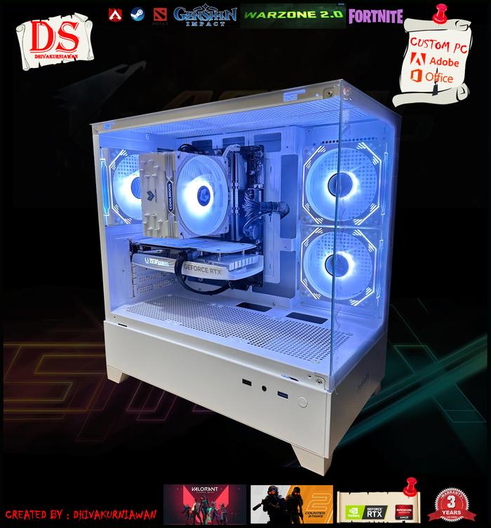 RTX4060搭載ゲーミングPC／i5-14400F／16GB／1TB SSD 新品 ゲーミング