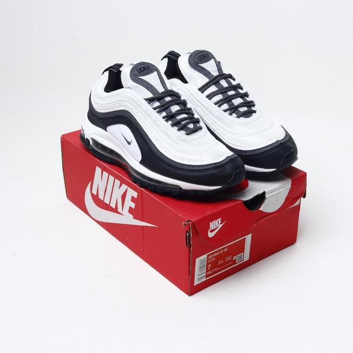 Summit White Black White Red Air Max 97 Jual (SLPRDS) Sepatu Nike Air Max  97 Summit White Black AirMax