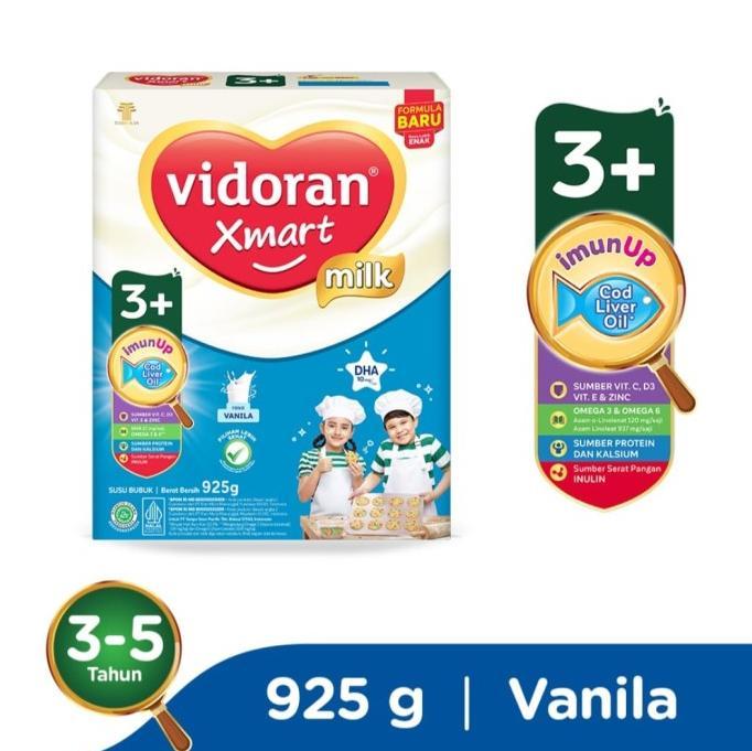 Gambar Vidoran 3+ Vanila/Madu 925Gr Xmart Susu Pertumbuhan -Sahabat Mom&Baby - Vanila dari sonia gift shop undefined Tokopedia
