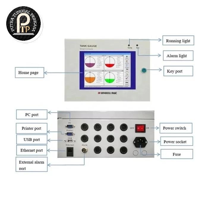 Gambar Automatic Tank Gauge ATG Console SS 160 Plus SP 300 Stick Probe Windbell Digitalisasi SPBU Original dan Bergaransi - CONSOLE SS160 dari Putratunggal Perkasa undefined Tokopedia