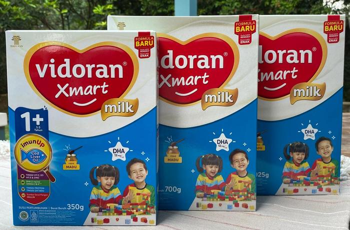 Gambar Vidoran Xmart 1+ ukuran 125gr 350gr 700gr 925gr - 350gr, Vanila dari TK Tiga Pahlawan undefined Tokopedia