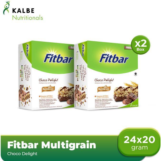Gambar Terlaris Fitbar Choco Delight 12X20Gr Multigrain (2 Pack) dari Eat More undefined Tokopedia