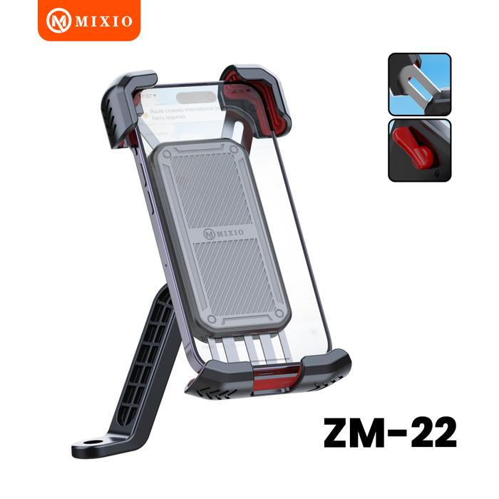Gambar MIXIO ZM-05 Bike Handphone Phone Holder HP Stang Sepeda Motor Spion - ZM-22 SPION dari MIXIO undefined Tokopedia