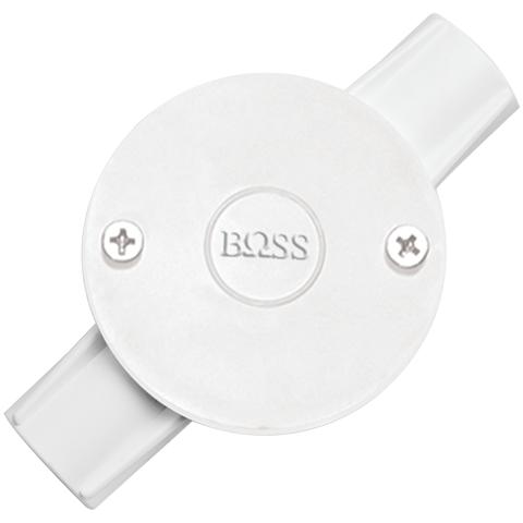 Jual [NEW] Circular Surface Box (Tee Dus) Conduit PVC - BOSS - 2 way I ...