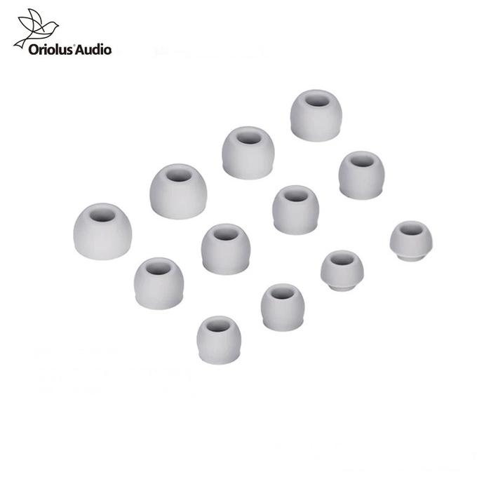 Gambar Oriolus Grey Silicone IEM/TWS Eartips - MS dari Iceman Store undefined Tokopedia