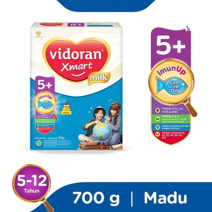 Gambar Vidoran Xmart 5+ Susu Pertumbuhan Anak 700 G -Sahabat Mom&Baby - Madu dari sonia gift shop undefined Tokopedia