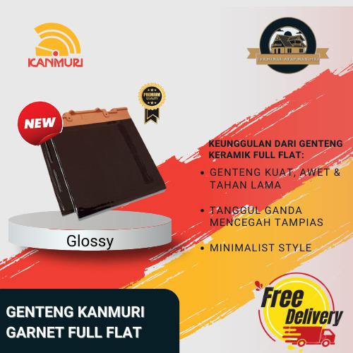 Gambar Genteng Full Flat Onyx Black Kanmuri - Garnet dari Terminal Atap Mandiri undefined Tokopedia