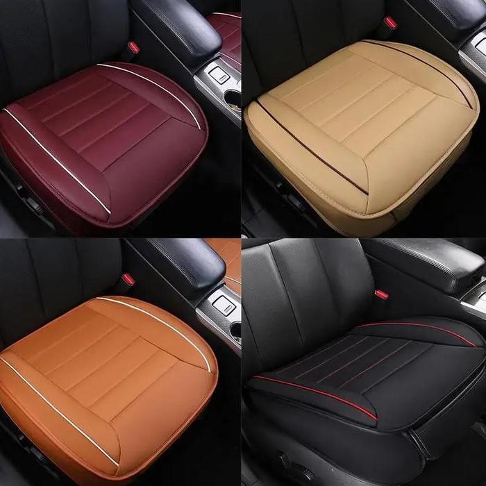 Jual Four Season Car Seat Cover Pu Leather Cushion 3D Breathable