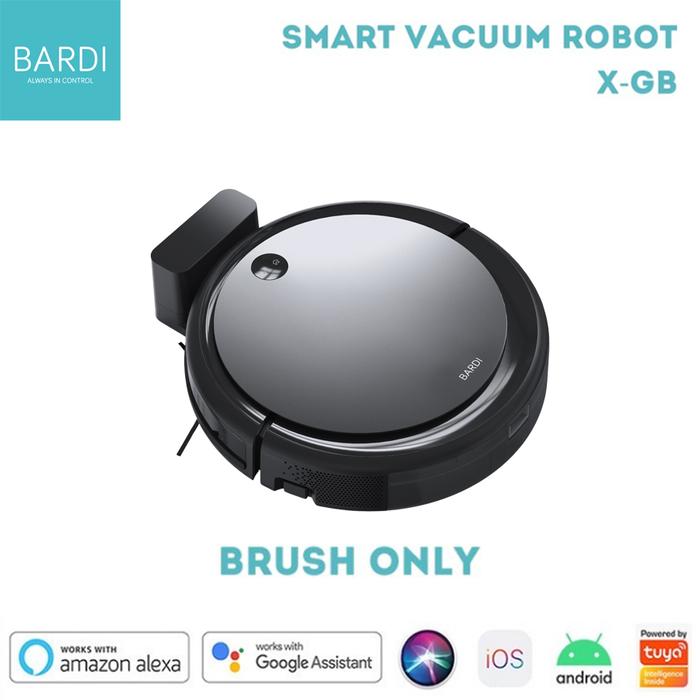 Gambar BARDI Smart Robot Vacuum Robot X-GB/X-GM Vakum Cleaner Brush Mop Penyedot Debu Wifi Automatic Otomatis - Brush Only dari BARDI Surabaya Official undefined Tokopedia