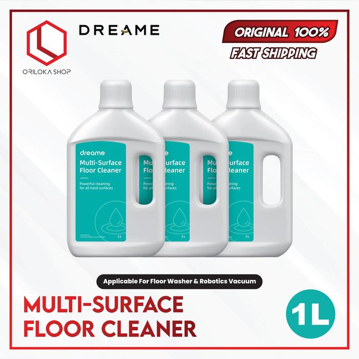 Gambar Dreame Solution Detergent For Floor Washer and Dreame Robot Vacuum - 3 Bottles dari Oriloka Shop undefined Tokopedia