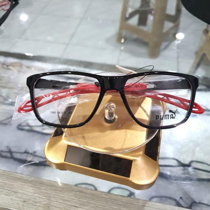 Gambar kacamata minus pria puma lensa photochomic - Merah dari Kacamata11 undefined Tokopedia