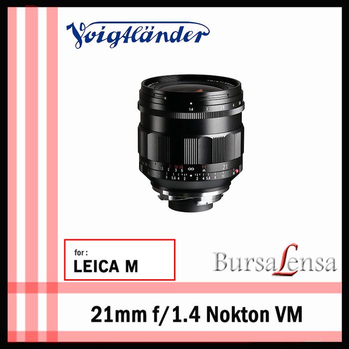 Nokton Voigtlander 21mm F1 Jual Voigtlander 21mm NOKTON VM For