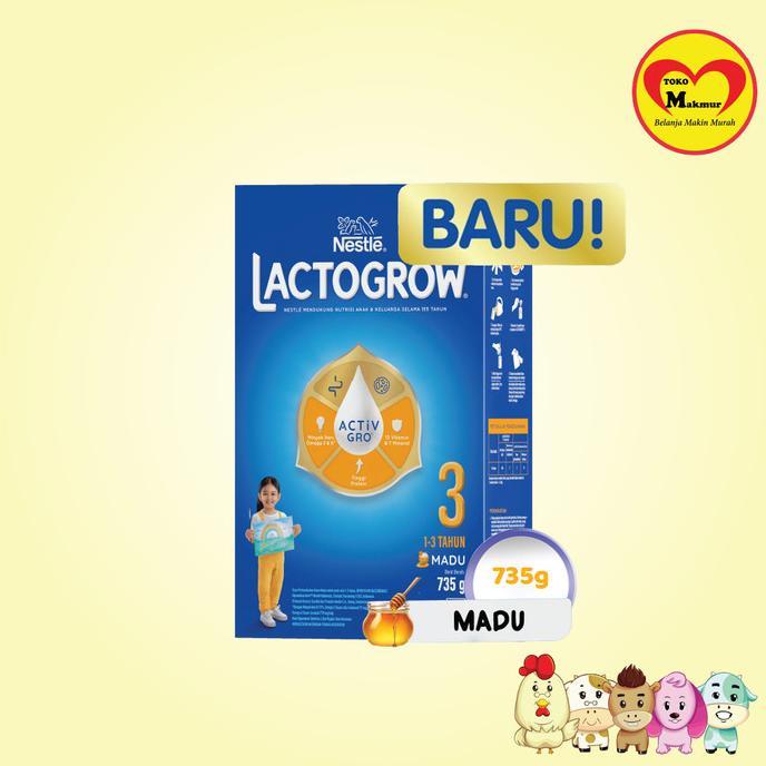 Gambar Lactogrow 3 Original/Vanila/Madu 735Gr / Toko Makmur Online -Sahabat Mom&Baby - madu dari sonia gift shop undefined Tokopedia