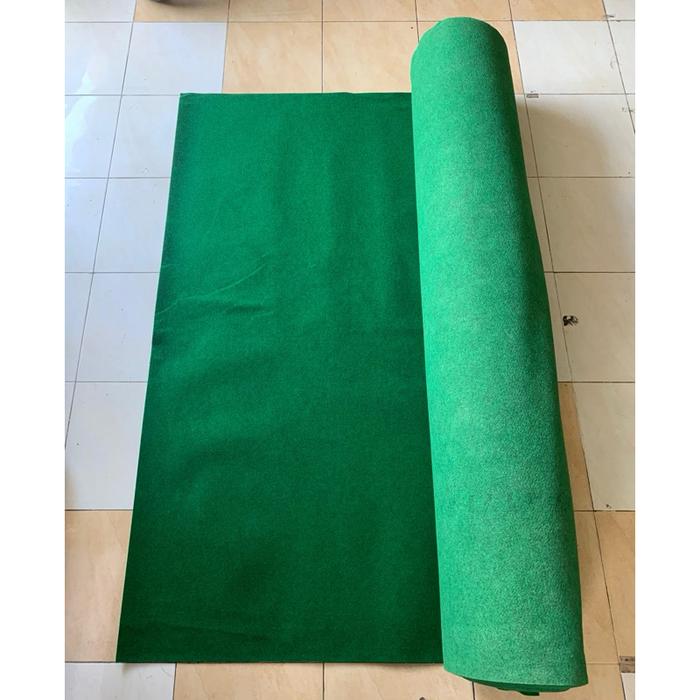 Gambar Karpet Bludru Meteran untuk Babut Karpet Masjid Mushola Panggung / Alas Karpet Tikar Beludru Babut untuk Mesjid Brudu Merah Hijau Buana - Hijau Sembur dari CT Stores_NEW undefined Tokopedia