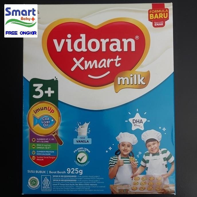 Gambar Susu Vidoran Xmart 3 Plus 925 Gram Untuk Usia 3-5 Tahun -Sahabat Mom&Baby dari sonia gift shop undefined Tokopedia