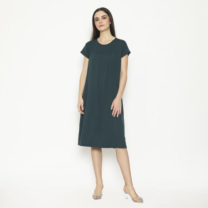 Gambar Baju Busui Friendly model Dress Hamil untuk Bumil dan Ibu Menyusui - Limed dari Baju Hamil Menyusui Happymomma undefined Tokopedia