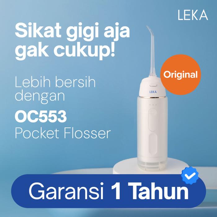 Gambar LEKA OC553 Pocket Flosser - Portable Water Irrigator - 1 unit OC553 dari Tissor Official undefined Tokopedia