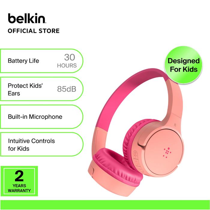 Promo Belkin AUD002bt SoundForm Mini Wireless On-Ear Headphones