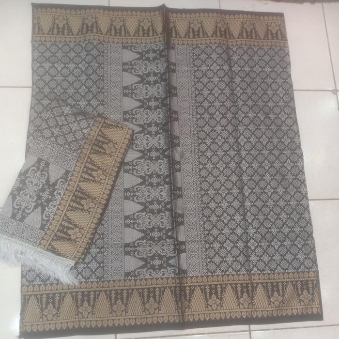 Gambar Kain songket semi palembang(setelan) - silver coksu dari Zuhdi textile undefined Tokopedia