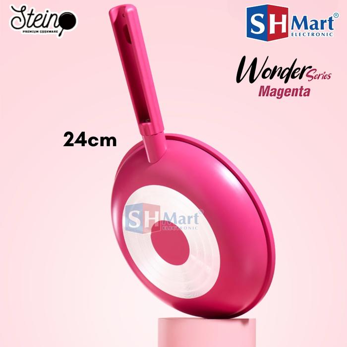 Gambar Steincookware Wonder Pan Frypan 20 Cm Stein Cookware Greblon Germany - FRY24CM MAGENTA dari SHMART ELECTRONIC undefined Tokopedia