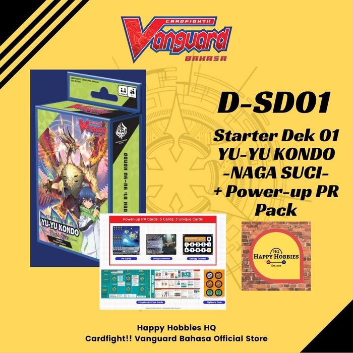 Gambar Cardfight!! Vanguard D Bahasa Starter Dek 01-07 & Trial Dek 01-03 with DZ Power-up PR Pack Yu-yu Kondo/Danji Momoyama/Tohya Ebata/Megumi Okura/Tomari Seto/Mirei Minae/Lyrical Monasterio/Urara Haneyama/Michiru Hazama/Raika Koshiba - SD01 Yu-yu dari Happy Hobbies HQ SUB undefined Tokopedia