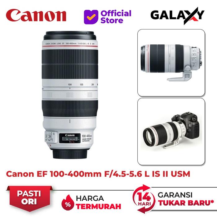 Promo Lensa Canon EF 100-400mm L IS II USM Resmi Cicil