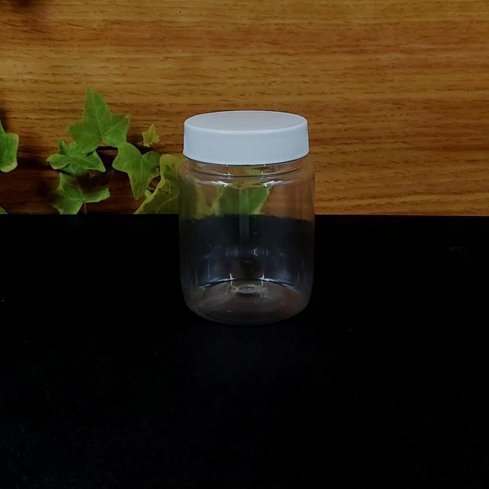 Gambar TOPLES JAR 200 ML BULAT / TOPLES PLASTIK 200ML / TOPLES SAMBAL 200 ML - TUTUP MERAH dari putra packaging undefined 5 Tokopedia