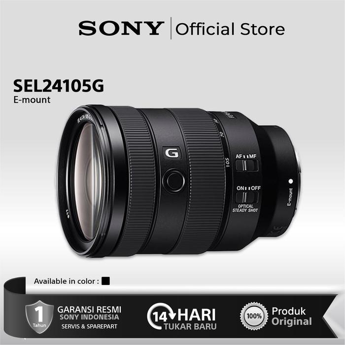 Gambar SONY FE 24-105mm F/4 G OSS Lensa Kamera / Sony 24-105 mm / SEL24105G - FE 24-105MM F4G dari Sony Center Official undefined Tokopedia