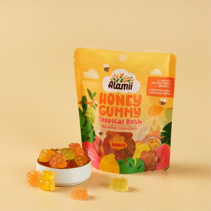 Gambar Alamii Honey Gummy Tropical Rush, Wild Berries 40g - Tropical Rush dari LittleMoon Baby &amp; Kids Store Rungkut undefined Tokopedia