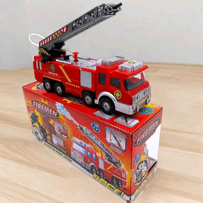 Gambar Mobil Remot Control Rc Pemadam Kebakaran Firescue Semprot Air - pemadam Batrai dari Dhy Toys2 undefined Tokopedia