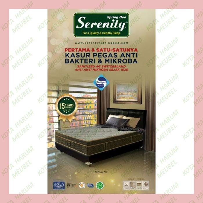 Gambar kasur matras mattress matres springbed spring bed elite serenity supreme 90x200 200x90 100x200 200x100 120x200 200x120 140x200 200x140 160x200 200x160 180x200 200x180 200x200 90 100 120 140 160 180 200 x 200 murah putih bandung tinggi tebal 32 cm set std - 90X200 KASUR dari Kota Harum Meubel undefined 5 Tokopedia