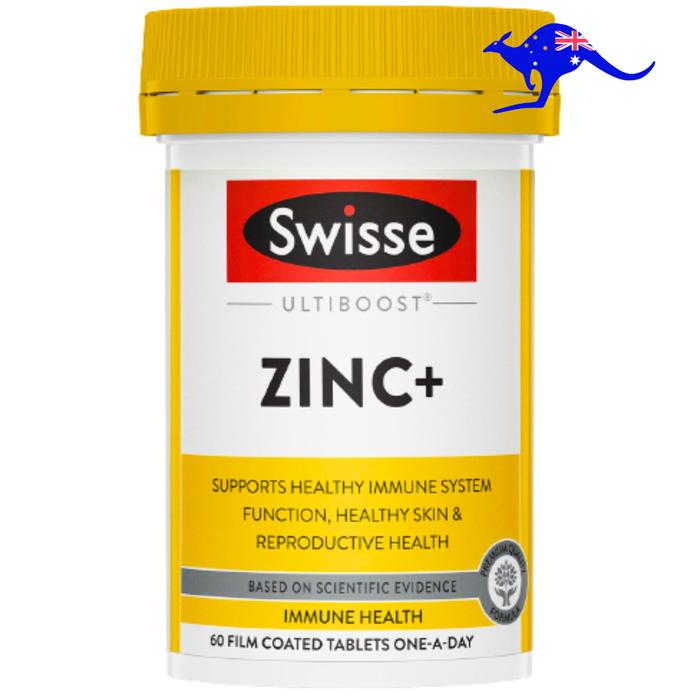 Gambar Swisse Zinc+ 60 Tablets Bio Zinc 84 Tablet - SW Zinc 60 Tab dari Australiana undefined Tokopedia