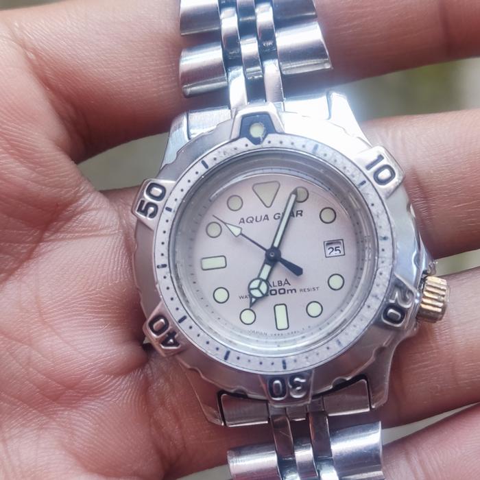 Stainless Steel Aqua Gear Alba Jual Jam Tangan Alba Aqua Gear Kota