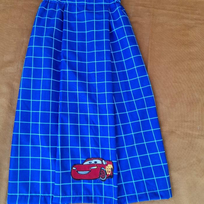 Gambar SARUNG INSTAN ANAK PRAKTIS - Biru kotak, S dari Piralik online shop undefined Tokopedia