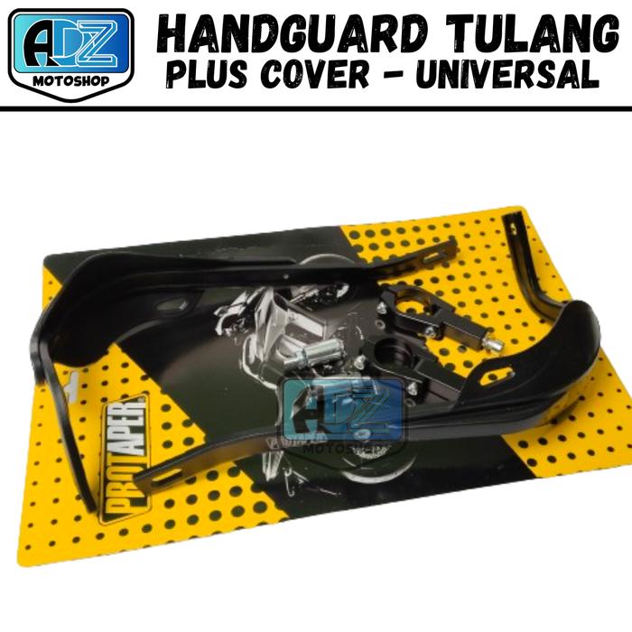Gambar Handguard Tulang Besi Plus Cover / Pelindung Stang Universal Motor Trail Supermoto Cross KLX CRF WR155 Ktm Adv 150 / 160 Beat Street Xride Cb150X Cb150R Vixion Byson dll Tulangan Full Besi Protaper - TULANG + COVER dari ADZ MOTOSHOP undefined Tokopedia