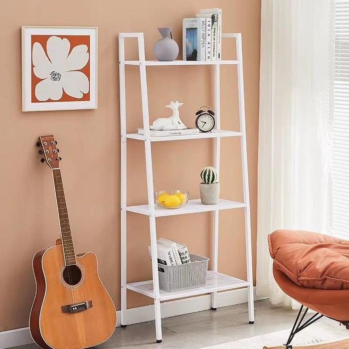 Jual Rak Besi Serbaguna 4 Susun / Rack Tanaman Hias Ruang Tamu Estetik ...