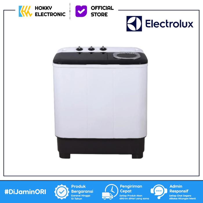Gambar ELECTROLUX MESIN CUCI 2 TABUNG 12KG EWS13261 LOW WATT dari Hokky Electronic Store undefined Tokopedia