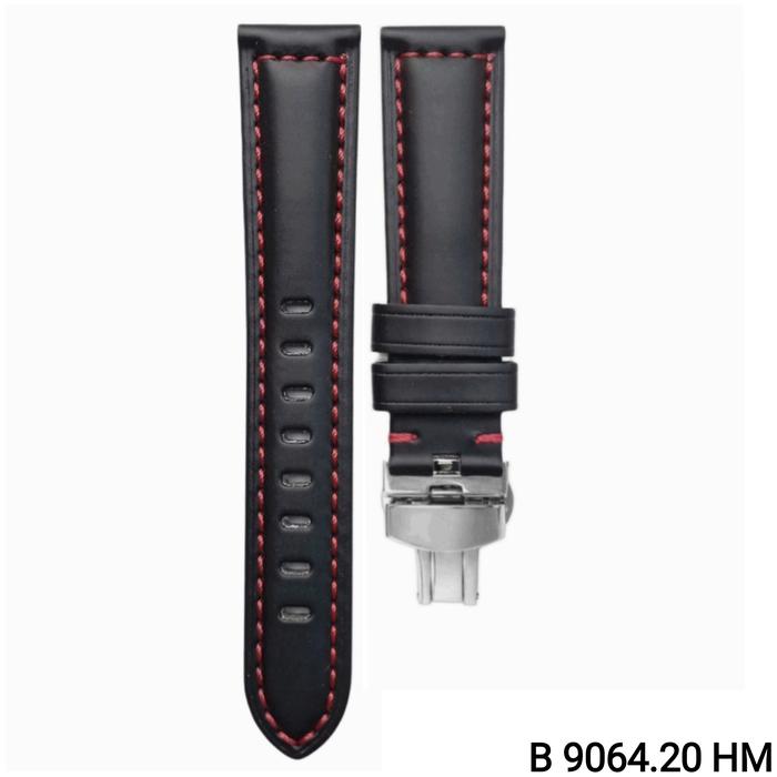 Gambar Tali Jam Tangan 20 MM Replacement Leather Strap Moonswatch Omega X Swatch B 9064.20 - B 9064.20 HM dari Watch Band N strap undefined Tokopedia