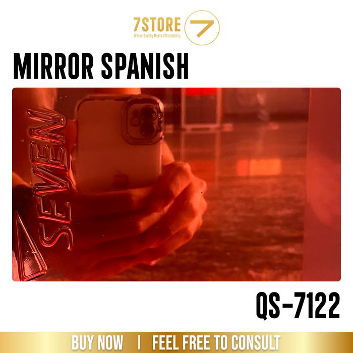 Gambar SEVEN ACP PE 4 mm Mirror Color 1100 0,21 mm Aluminium Composite Panel - Mirror Spanish dari 7StoreJakarta undefined Tokopedia