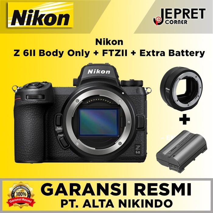 Gambar Nikon Z6II / Z6 II / Z 6II Body Only Kamera Mirrorless - Body Only dari Jepret Corner undefined 5 Tokopedia