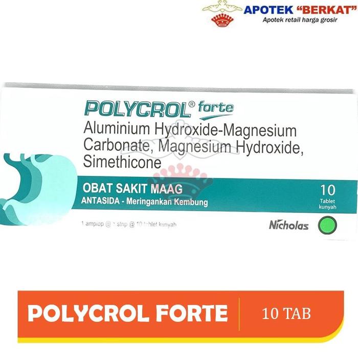 Gambar Ayyieo Polycrol Forte Tab Strip 10 Tablet dari Gesang565 undefined Tokopedia