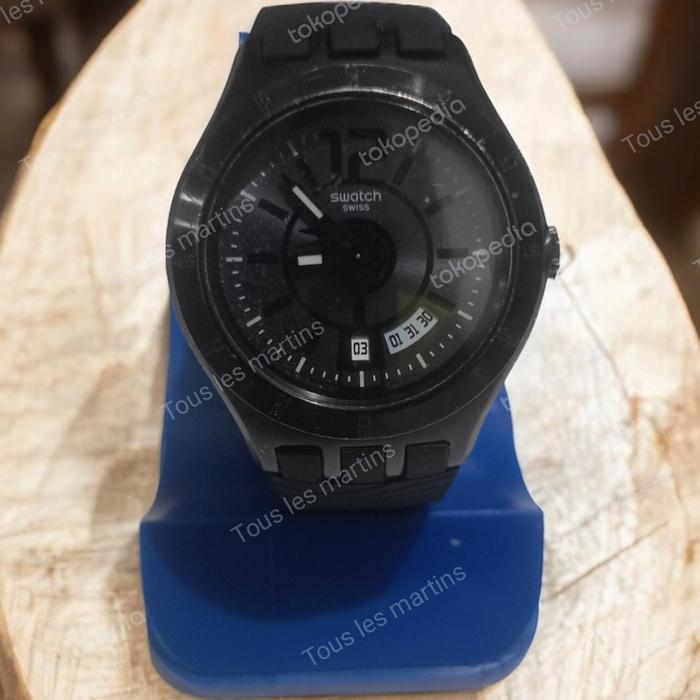 Jual Swatch Irony date retro grade Kota Depok Touslesmarti