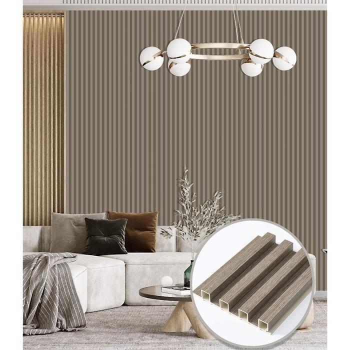 Gambar Wood Wall Panel Dekorasi Dinding Wpc Wall Panel 2.9Meter Panel Dinding Motif Kayu Wall Panel Pvc - DWP-1 dari Zaiistore undefined Tokopedia