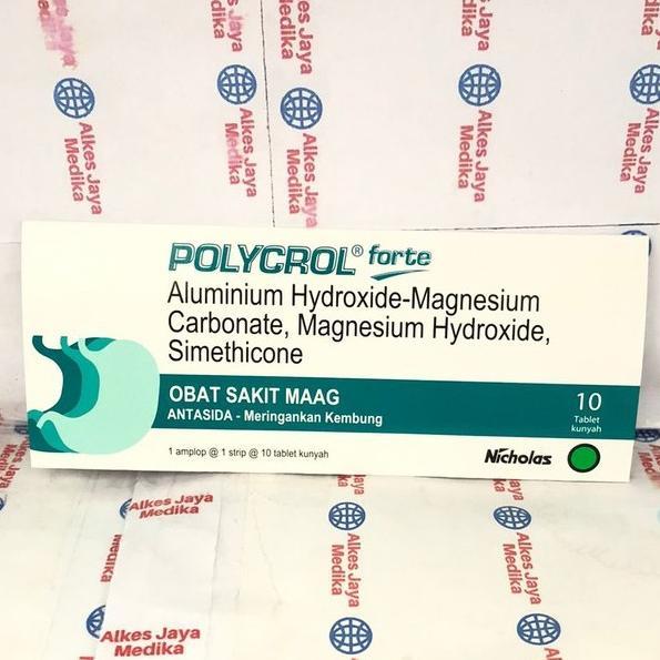 Gambar Ayyieo Polycrol Forte Isi 10 Tablet - Obat Sakit Maag dari Gifari467 undefined Tokopedia